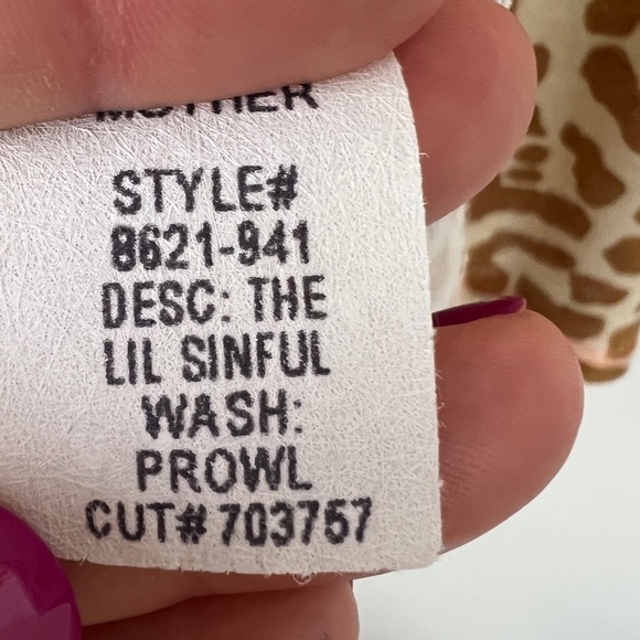 Mother The Lil Sinful Tee in Prowl - Picture 6 of 6